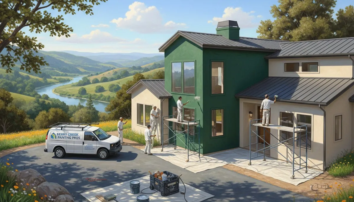 Painting contractors serving Chico, CA for interior and exterior house painting services
